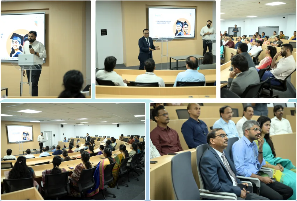 Industry-integrated learning session